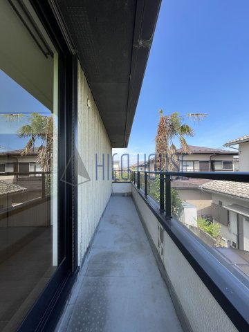 鶴舞4丁目戸建貸家のバルコニー