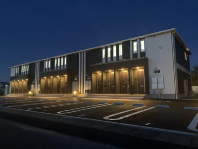 【外観】 | ピュアグレースⅡ | 外観写真（夜）