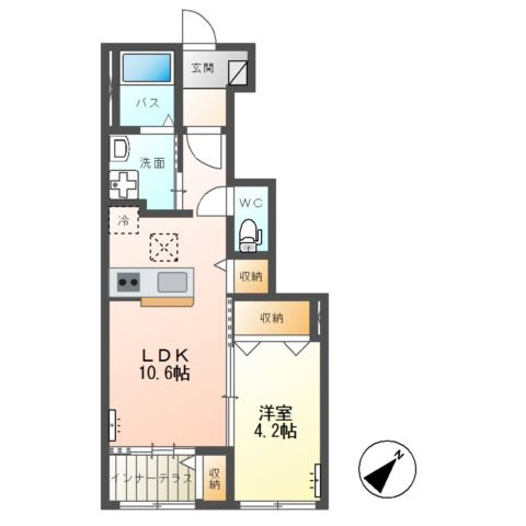 【間取り】 | ピュアグレースⅡ