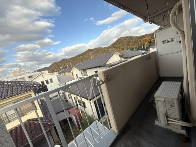 メゾン門田のバルコニー