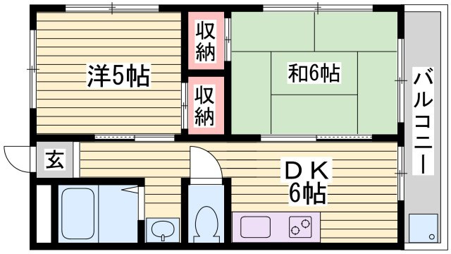 メゾン門田の間取り