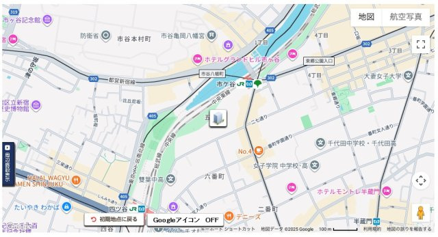 【地図】 | ★仲介手数料無料★ドミール五番町2号室（SOHO利用可能）