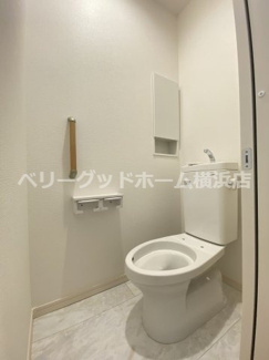 【内観：施工例】 | 大和市上草柳　 新築分譲住宅　全2棟/今回販売2棟（1号棟） | 同施工会社施工例写真（トイレ）