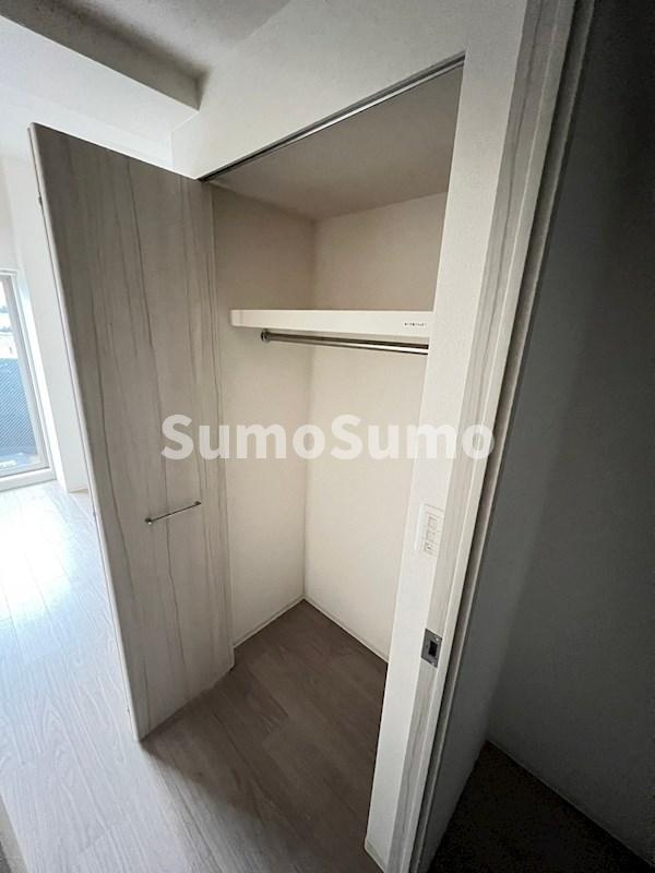 プレサンス長堀通グレイタスの収納|大きなスペースがあり、収納には困りません