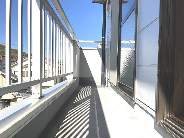 BSハイツのバルコニー