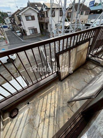 パークハイツ渋谷のバルコニー