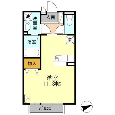 ルーチェの間取り