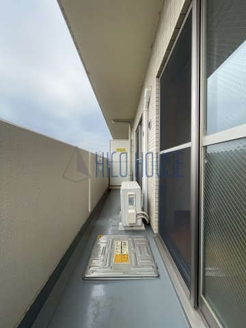 グリーンエコビレッジのバルコニー