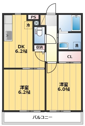 グリーンエコビレッジの間取り
