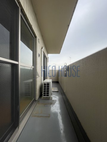 グリーンエコビレッジのバルコニー