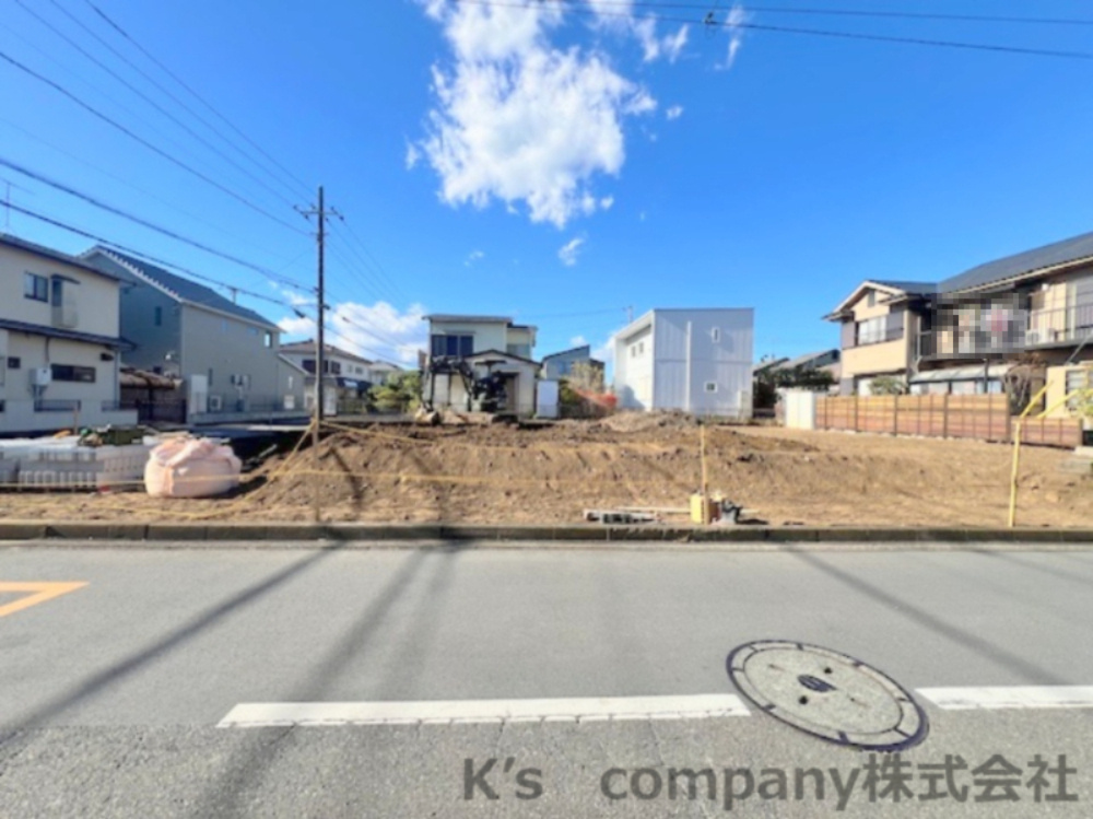 茅ヶ崎市高田4丁目　建築条件なし　売地　1号地の外観|外観写真◇