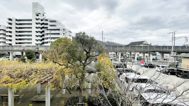 北佐古一番町1-18　借家の展望