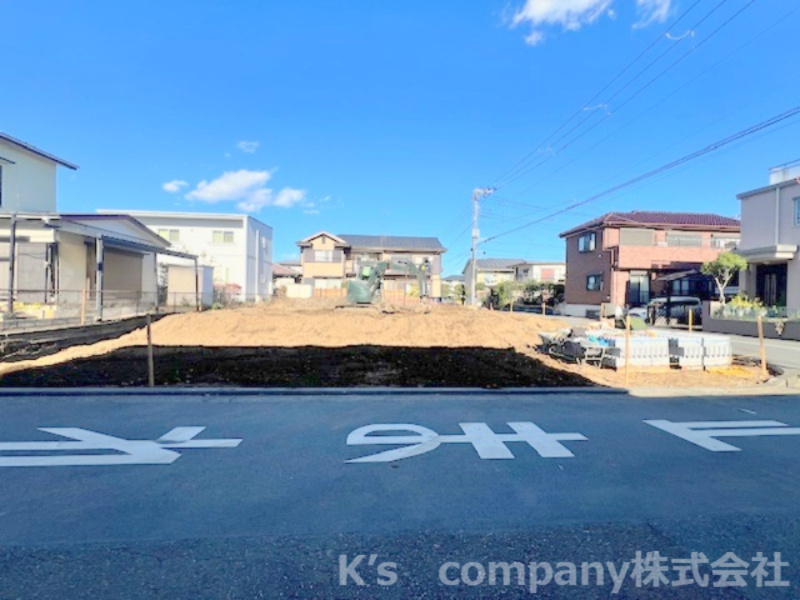 茅ヶ崎市高田4丁目　建築条件なし　売地　3号地の外観|外観写真☆