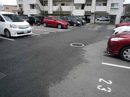 ヴェルディ府中南の駐車場