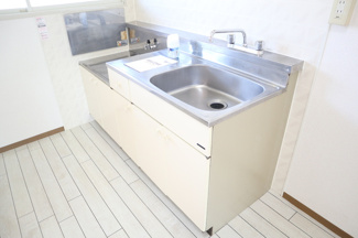 【キッチン】 | リバーサイド　Ｂ