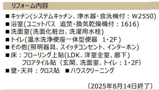 【その他】 | 綾瀬市綾西4丁目 中古戸建 | 新規内装リフォーム済み（2025年8月完工）