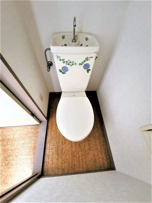 【トイレ】 | 篠崎マンション | シンプルで使いやすいトイレです