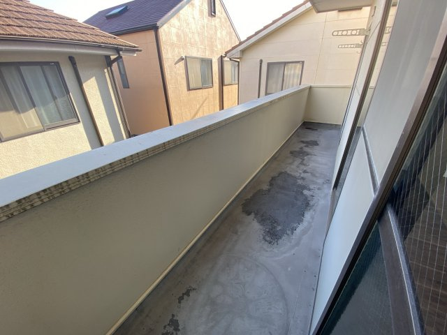 ウエストリバーBのバルコニー