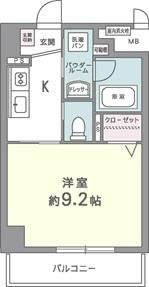 【間取り】 | カルムクレール2.5.8