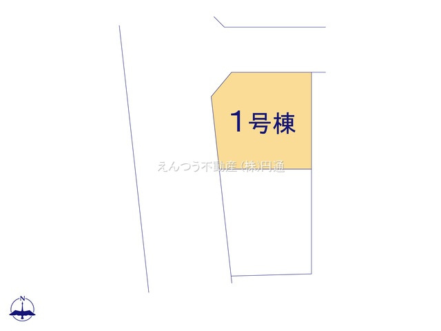 リガーレ清明山1期の区画図