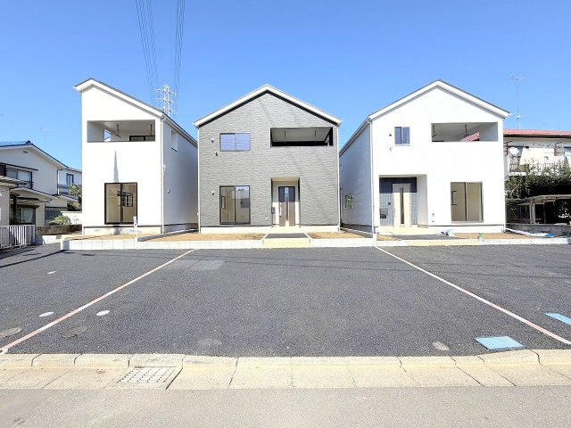 あきる野市野辺全３棟　新築分譲の外観