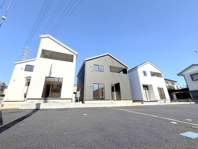 あきる野市野辺全３棟　新築分譲の外観