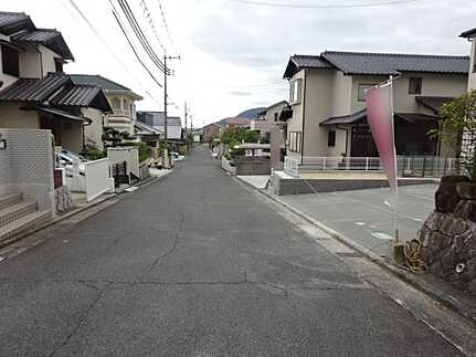 廿日市市宮島口東３丁目の前面道路含む現地写真