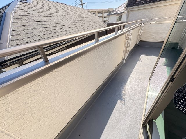 神戸市垂水区南多聞台３丁目新築戸建Ｂ号棟のバルコニー