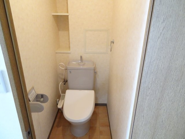 ヴィラフロレアールのトイレ