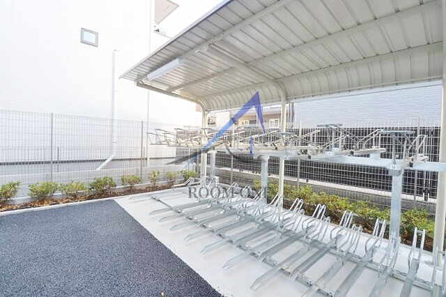 ジェノヴィア堀切菖蒲園のその他共用部分|駐輪場です。