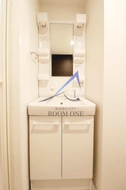 ジェノヴィア堀切菖蒲園の洗面所|洗面台です。