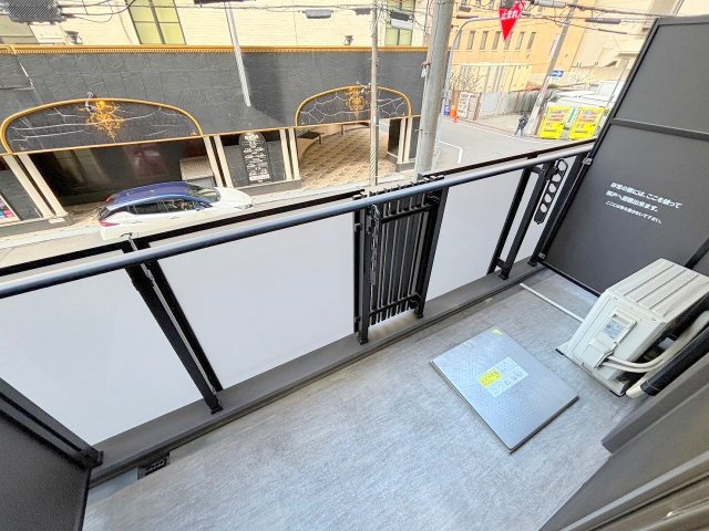 グランディア大阪ノースのバルコニー