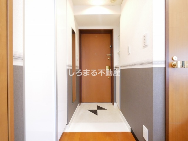 CITY　SPIRE上町台の玄関