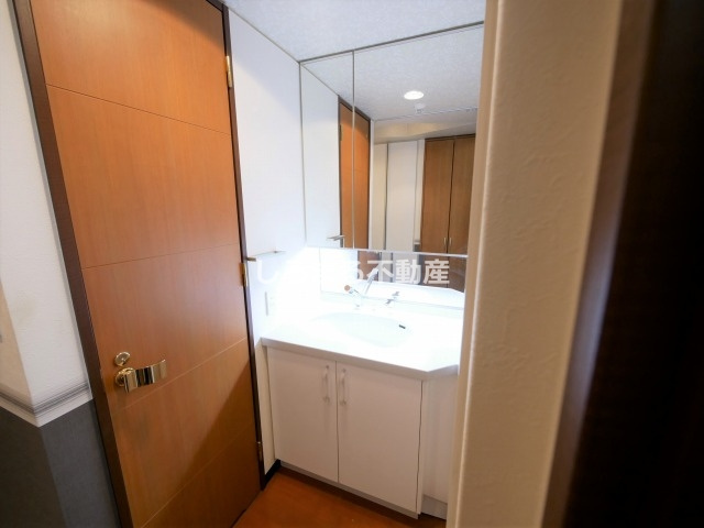 CITY　SPIRE上町台の洗面所