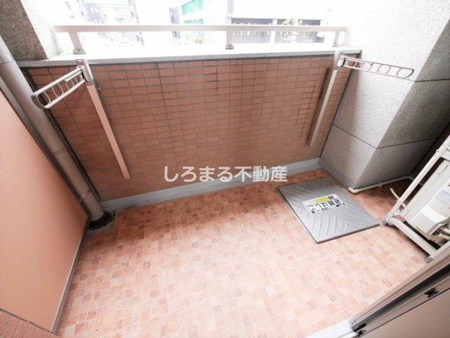 CITY　SPIRE上町台のバルコニー