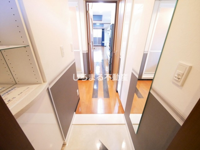 CITY　SPIRE上町台の玄関