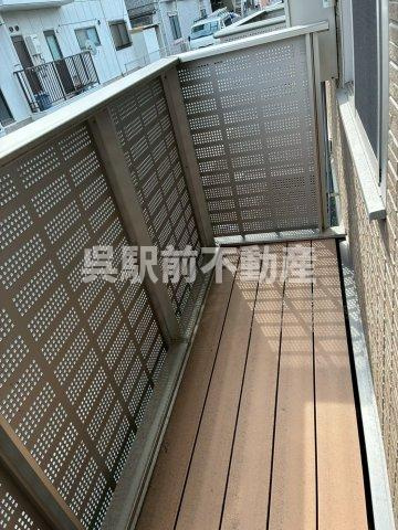 プレミール広Ⅱのバルコニー