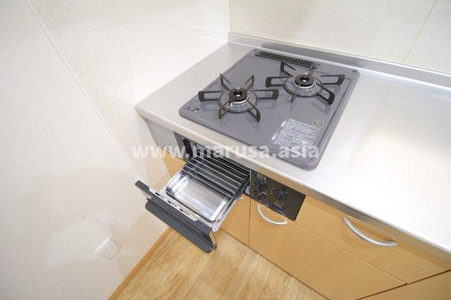 グランピア源藤のキッチン