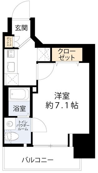 【間取り】 | エグゼ大阪城イースト