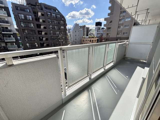 マサキビルのバルコニー