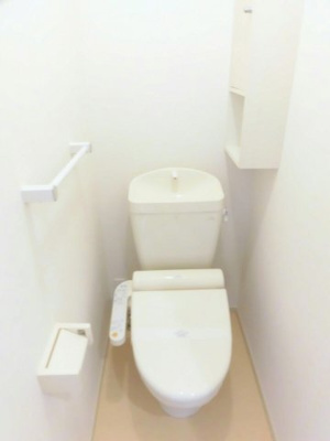 【トイレ】 | ヴィラ　ブルーモントⅠ | シンプルで使いやすいトイレです