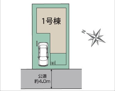 【区画図】 | 富士見市水子 | 全1棟