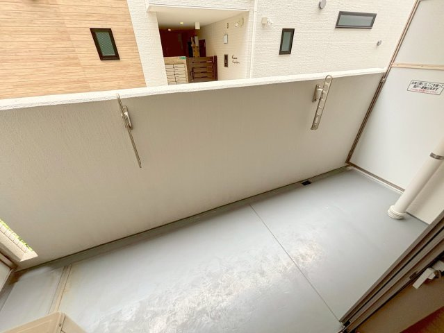 サンプレイスのバルコニー