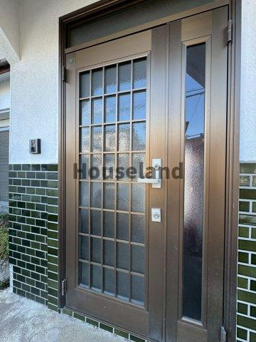 岩出市水栖戸建の玄関