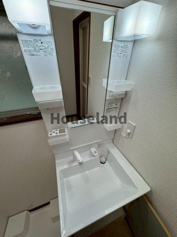 岩出市水栖戸建の独立洗面台