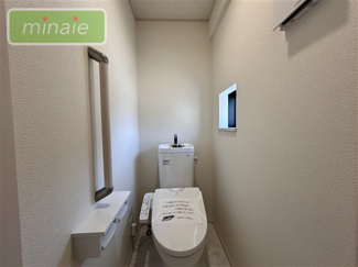 【トイレ】 | シューズインクローク　リビングイン階段　北国分2　C号棟 | 同建築会社施工例