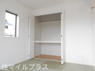 【和室】 | 西郷村米中山前新築一戸建て3棟 | 明るい和室です