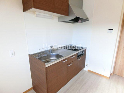 【キッチン】 | レシャトン | ２口ガスコンロのシステムキッチン。