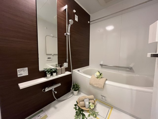 アーリアレジデンス南町田の浴室|嬉しい浴室換気乾燥機つき。