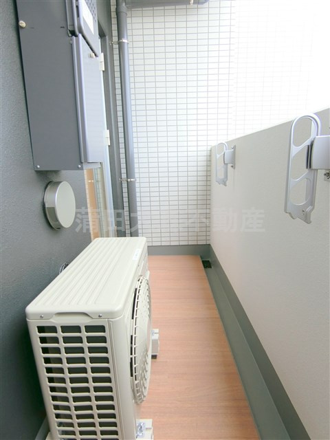 アジールコート蒲田のバルコニー|バルコニー